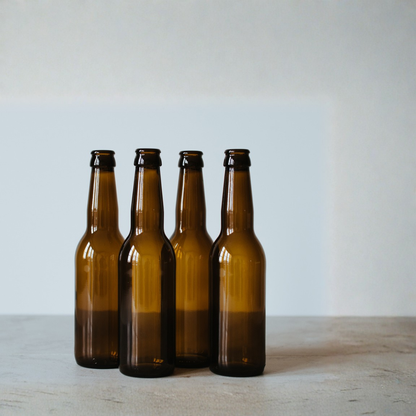 Long neck-flasker 12-pak (glas, 33 cl)