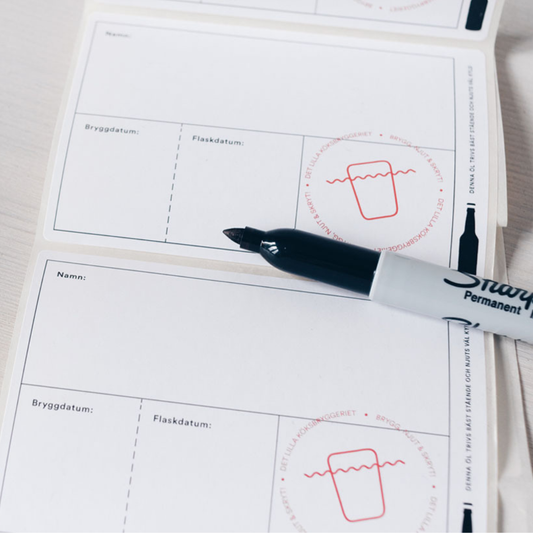 Etiketter til 12-pak