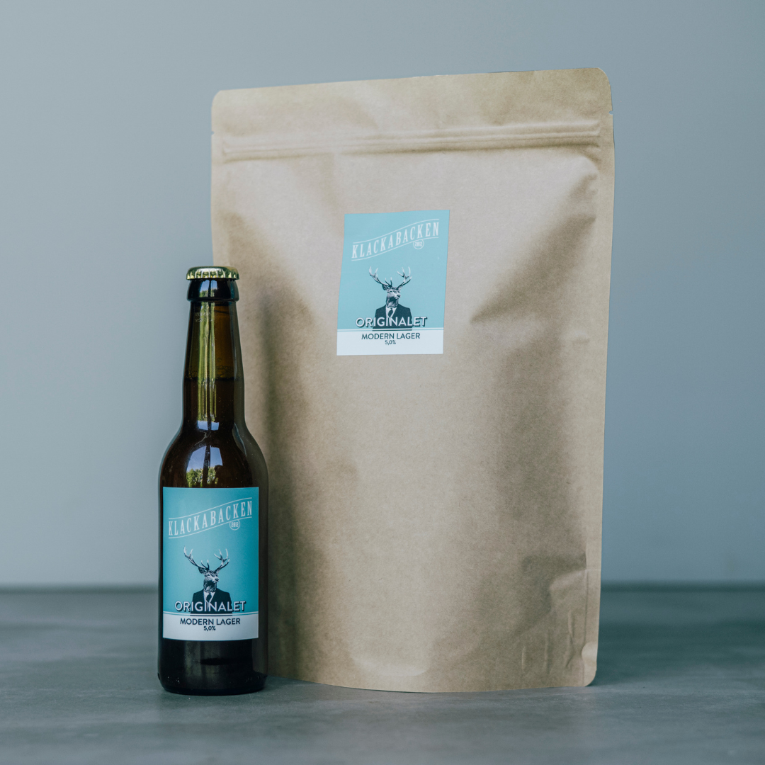 Klackabacken Moderne Lager - Ølbryggesæt (10 liter) & Flasker