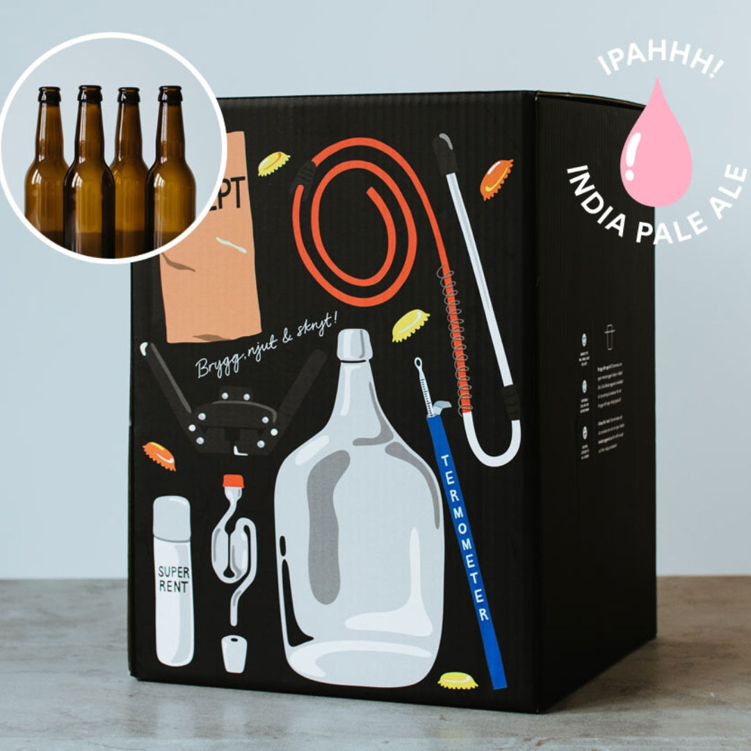 IPAHHH! INDIA PALE ALE – Ølbryggesæt (10 liter) & Flasker