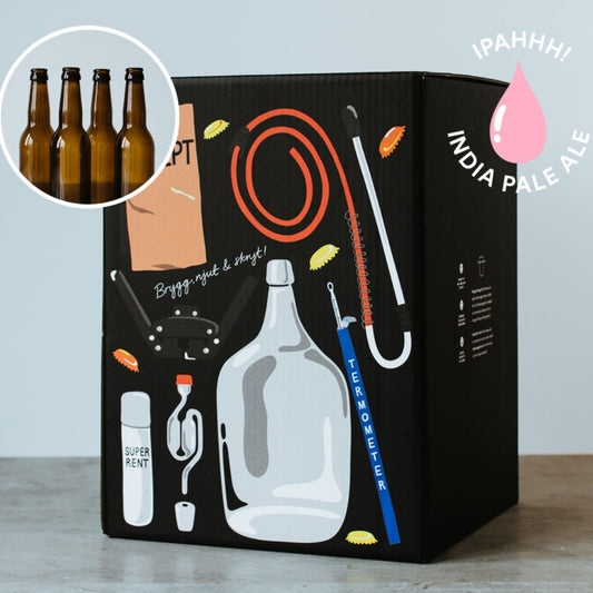 IPAHHH! INDIA PALE ALE – Ølbryggesæt (10 liter) & Flasker