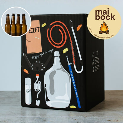 Maibock - Ølbryggesæt (10 liter) & Flasker