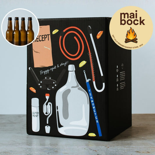 Maibock - Ølbryggesæt (10 liter) & Flasker